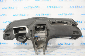 Torpedo front panel without AIRBAG Chevrolet Volt 11-15 black without overlay on pillow pokes, without plugs
