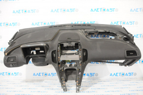 Torpedo front panel without AIRBAG Chevrolet Volt 11-15 black without scratches on the cushion, without the left plug