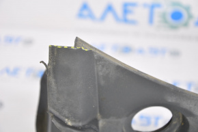 Wiper grille plastic Chevrolet Volt 11-15 right corner broken