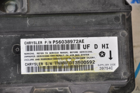 Module srs airbag computer airbags Chrysler 200 15-17