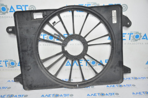 Diffuser radiator shroud bare 09-23 Dodge Challenger for one impeller