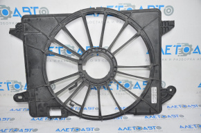 Diffuser radiator shroud bare 09-23 Dodge Challenger for one impeller