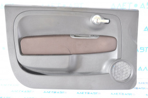Door trim card front left Fiat 500 12-17 black
