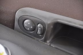 Door trim card front left Fiat 500 12-17 black