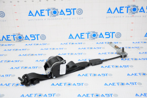 Passenger seat belt Fiat 500 12-19 black