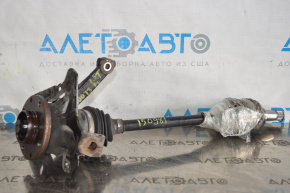 The trunnion with the hub front left Fiat 500 12-19 with manual transmission drive and casing, hums