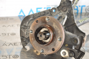 The trunnion with the hub front left Fiat 500 12-19 with manual transmission drive and casing, hums