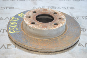 Rear left brake disc Fiat 500 12-19
