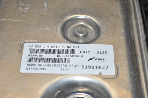 Block ECU ECM engine computer Fiat 500L 14- 1.4T