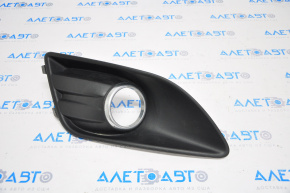 Front right fog light frame for Ford C-max MK2 13-18 USA with chrome ring