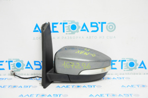 Left side mirror complete Ford C-max MK2 13-18 9 pins, turn signal, heated, graphite