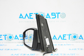 Left side mirror complete Ford C-max MK2 13-18 9 pins, turn signal, heated, graphite