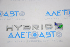 Emblem inscription Hybrid tailgate Ford C-max MK2 13-18