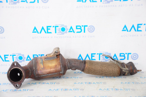 Downpipe with catalytic converter for Ford Edge 15-18 2.0T