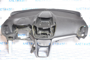 Torpedo front panel without AIRBAG Ford Escape MK3 13-16 pre-rest glove compartment strip broken, fastening broken