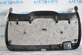 Lower trunk door trim Ford Escape MK3 13-16 prerest black, broken crepe, rubbed