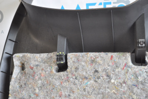 Lower trunk door trim Ford Escape MK3 13-16 prerest black, broken crepe, rubbed