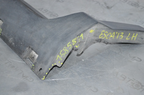 Left threshold Ford Escape MK3 13-16 pre-restoration broken fasteners