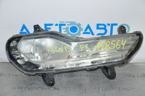 Right turn signal Ford Escape MK3 13-16 prerest white with fog lights