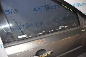Molding door-glass central front right Ford Explorer 11-19 black