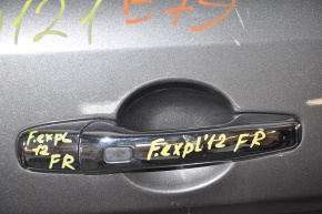 Door handle outer front right Ford Explorer 11-19 chrome keyless
