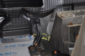 Torpedo front panel without AIRBAG Ford Explorer 11-15 pre-restyling, broken strips, broken fasteners, crack, without left plug