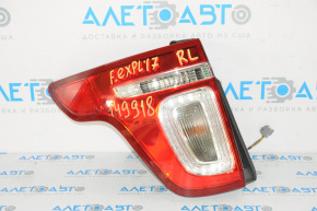 Left headlight Ford Explorer 11-15 prerest halogen