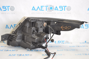 Headlight front right bare Ford Explorer 11-15 prerest halogen, glass defect