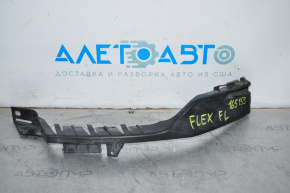 Front bumper mount left under headlight Ford Flex 09-12 pre-rest broken mount