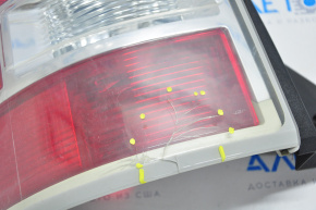 Left headlight Ford Flex 09-11 prerest lamp cracks in glass