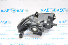Headlight front left bare Ford Flex 09-12 dorest halogen, broken mount, spider web
