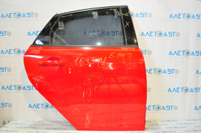 Door assembly rear right Ford Focus mk3 11-18 red PQ, dents