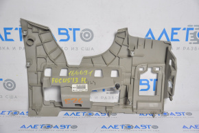 Driver's knee pad under srs airbag Ford Focus mk3 13-18 gray, scratch, without OBD hatch