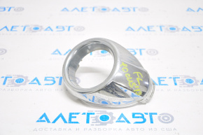 Left fog light frame for Ford Focus mk3 11-14 pre-restoration chrome