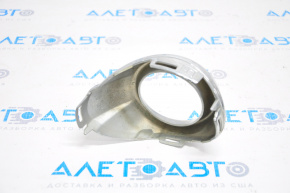 Left fog light frame for Ford Focus mk3 11-14 pre-restoration chrome