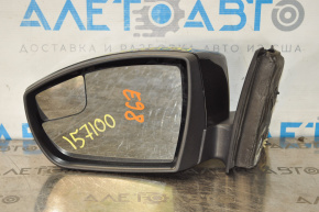 Left side mirror complete Ford Focus mk3 11-14 prerest usa 3 pins, black