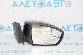 Side mirror right complete Ford Focus mk3 11-14 prerest usa 5 pins, black