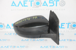 Side mirror right complete Ford Focus mk3 11-14 prerest usa 5 pins, black