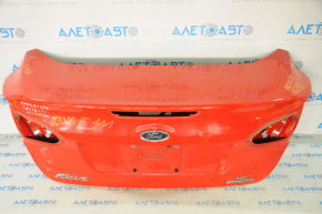 Boot lid Ford Focus mk3 15-18 rest 4d red PQ