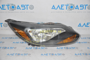 Headlight front right Ford Focus mk3 11-14 dorest dark scratches cobwebs without cover