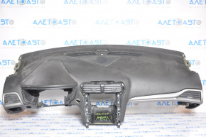 Torpedo front panel without AIRBAG Ford Fusion mk5 13-16 under the start button, under the speaker contact with water, broken fasteners
