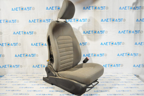Passenger seat Ford Fusion mk5 13-15 without airbag, mechanical, cloth gray