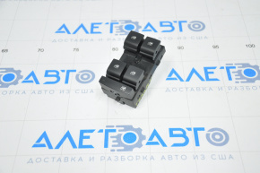 Front left window lift control GMC Terrain 10-17 black, 4 auto down