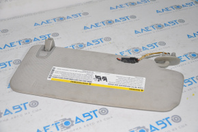 Left visor GMC Terrain 10-17 gray
