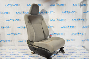 Passenger seat Honda Accord 13-15 without airbag, mechanical, velour gray