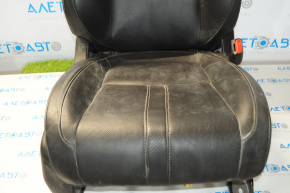 Passenger seat Honda Civic X FC 16-19 4d without airbag, electric, leather black