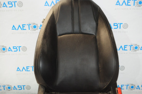 Passenger seat Honda Civic X FC 16-19 4d without airbag, electric, leather black