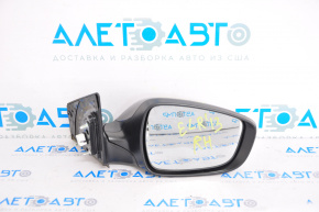 Side mirror right complete Hyundai Elantra UD 11-13 prerest 5 pins, gray