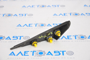 Right triangle fender molding for Hyundai Sonata 11-15 matt
