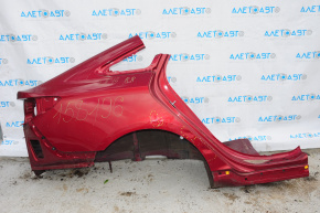 Quarter wing rear right Hyundai Sonata 15-19 red, dents on sunset